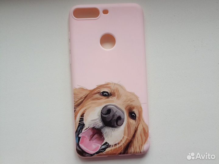 Чехол на телефон розовый силиконовый