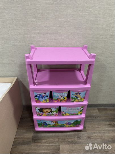 Комод детский пластиковый