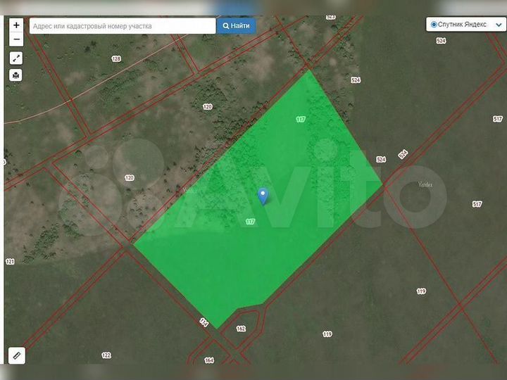 Участок 6,8 га (ИЖС)