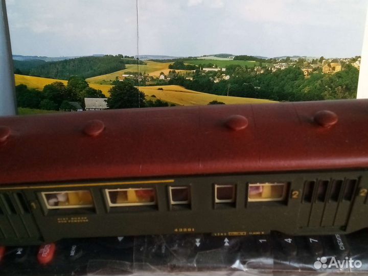 Модель вагон пассажирский