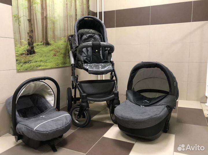 Коляска Riko bruno 3 в 1