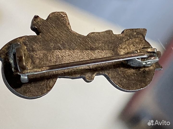 Мотоциклетный Союз. РСФСР. Серебро.Оригинал