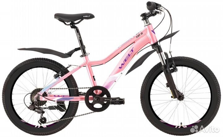 Детский велосипед Welt Floxy 20 2022 Pearl Pink