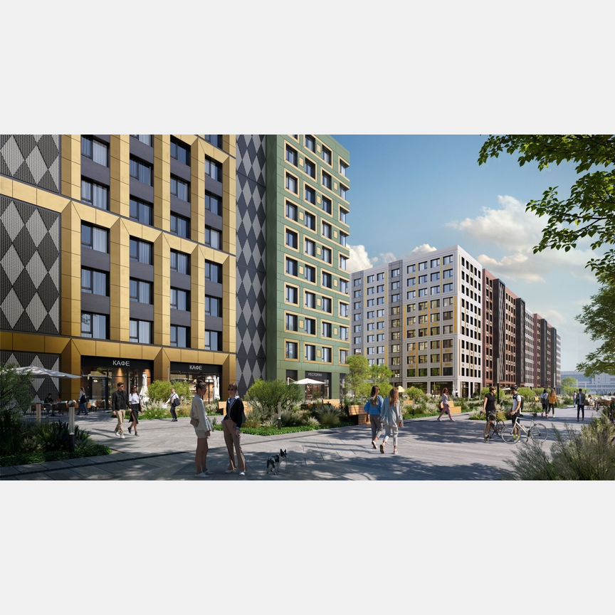 2-к. квартира, 66,1 м², 9/10 эт.