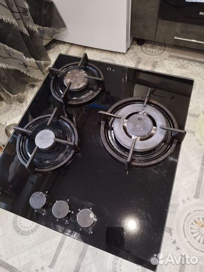 Газовая варочная панель 3 конфорки бу