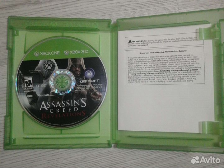 Игры на xbox 360 диск Assassin creed Revelations