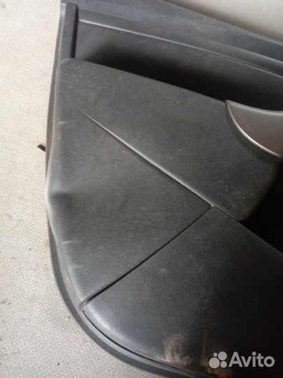 Обшивка карта двери передняя левая Renault Sandero