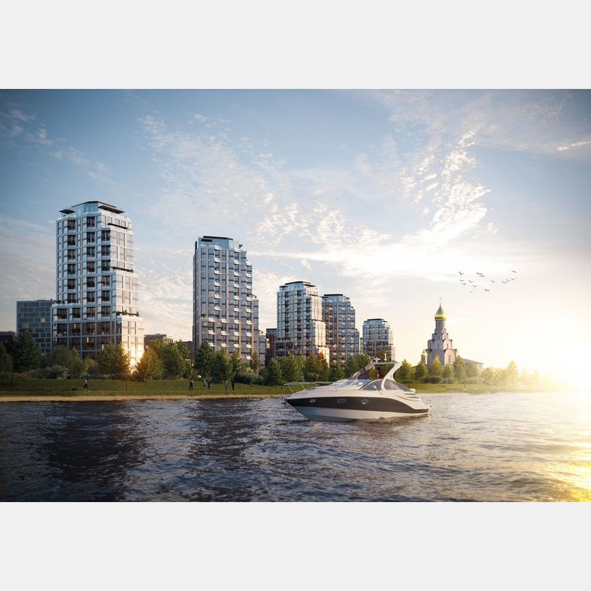 3-к. квартира, 77,2 м², 6/20 эт.