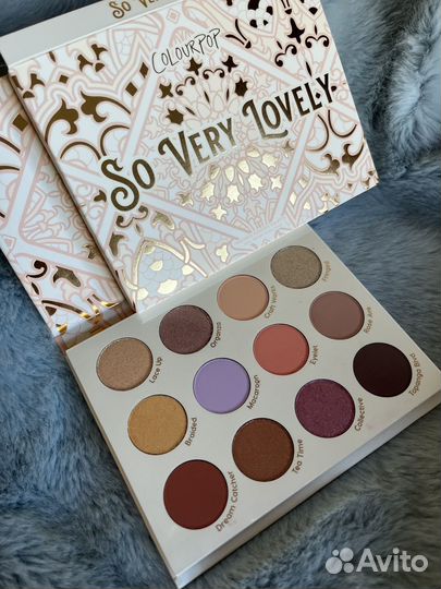 ColourPop палетки теней