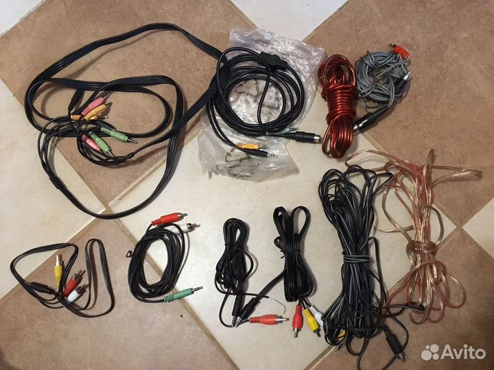 Провода аудио и видео колокольчики rca 3,5