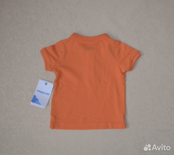 Рубашка джинсовая/ поло/ брюки 68 Mayoral