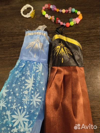 Одежда Эльзы и Анны для кукол