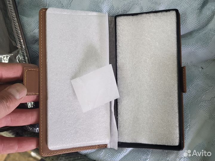 Кожаный чехол для note20 ultra