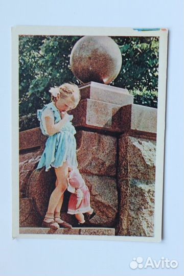 Советские детские открытки 50-х годов