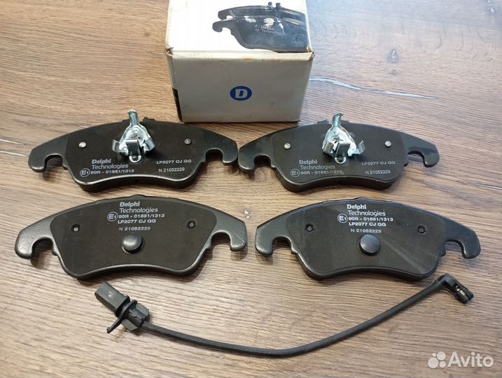 Колодки передние delphi audi/VW A4/A5/A6/A7/Q5 200