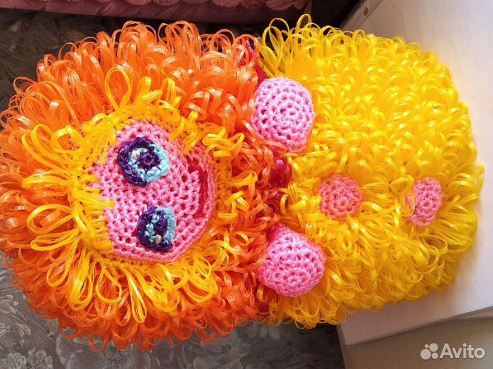 Мочалка ручной работы