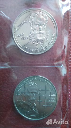 Юбилейные португальские 38 монет