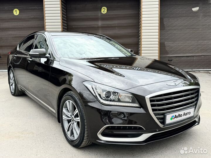 Genesis G80 2.0 AT, 2017, 278 000 км