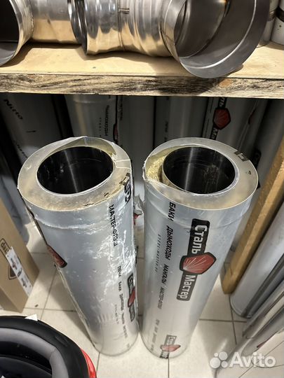 Сэндвич труба для дымохода оц 150