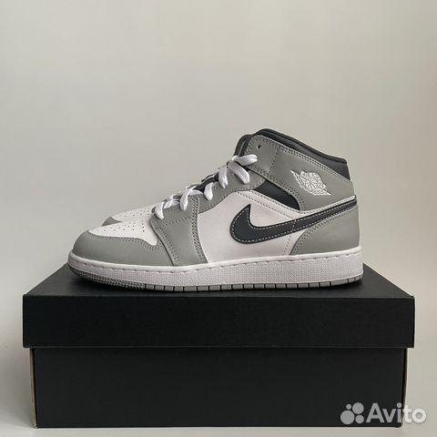 Nike Air Jordan 1 Mid Antracite Grey GS