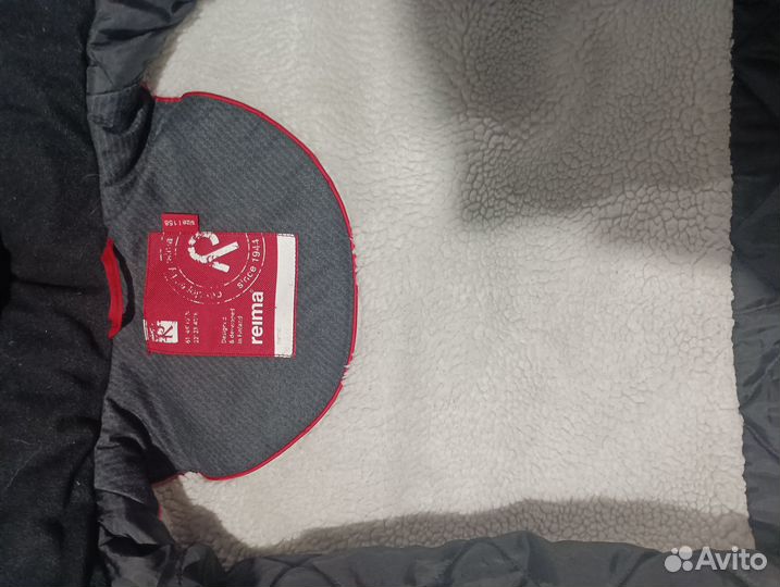 Куртка зимняя для мальчика 158 reima