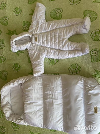 Зимний конверт в коляску