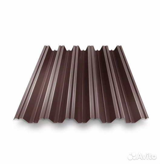 Профнастил нс35 Шоколад