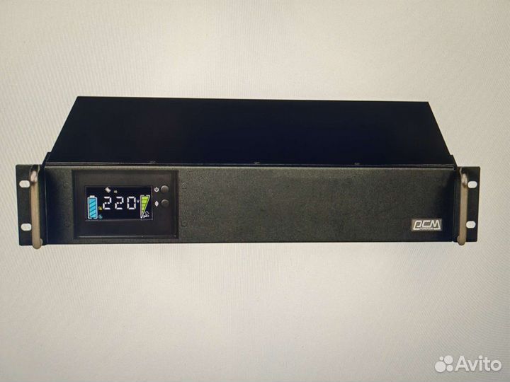 Ибп powercom king pro rm kin-1500ap lcd