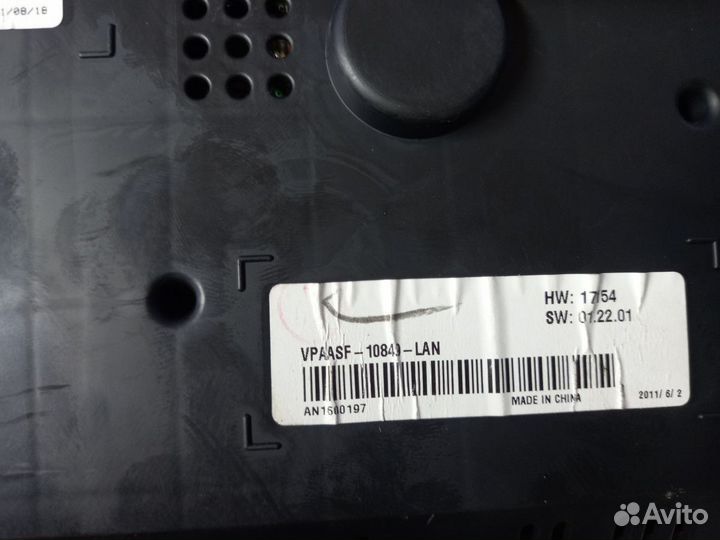 Панель приборов Nissan Qashqai I рестайлинг (2010—