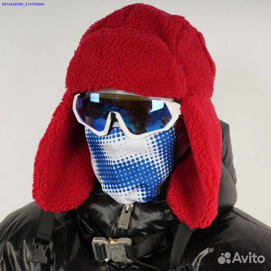 Шапка ушанка Supreme Shearling Trooper (Арт.58819)