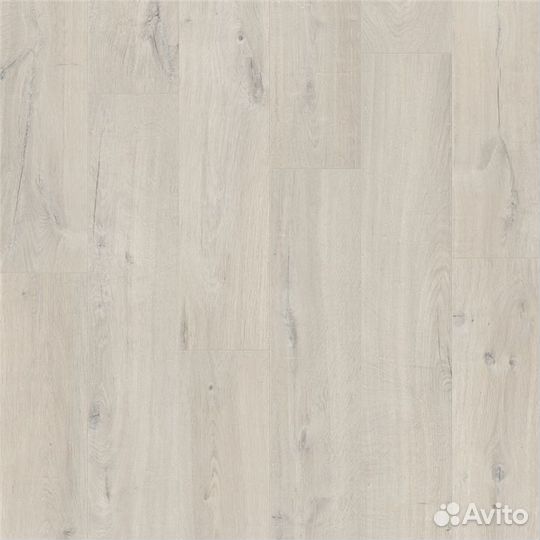 Пвх-плитка Quick-Step Livyn Дуб хлопковый белый