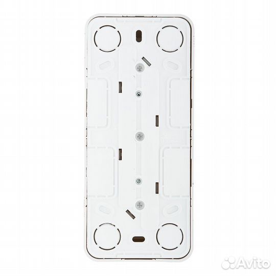 Розетка тройная blnra011313 открытая установка алю