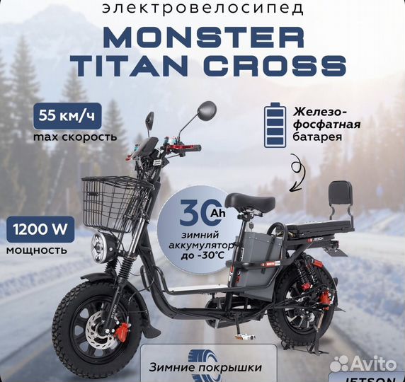 Электровелосипед для курьера/прокат