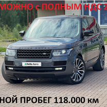 Land Rover Range Rover 5.0 AT, 2017, 118 000 км, с пробегом, цена 6 050 000 руб.