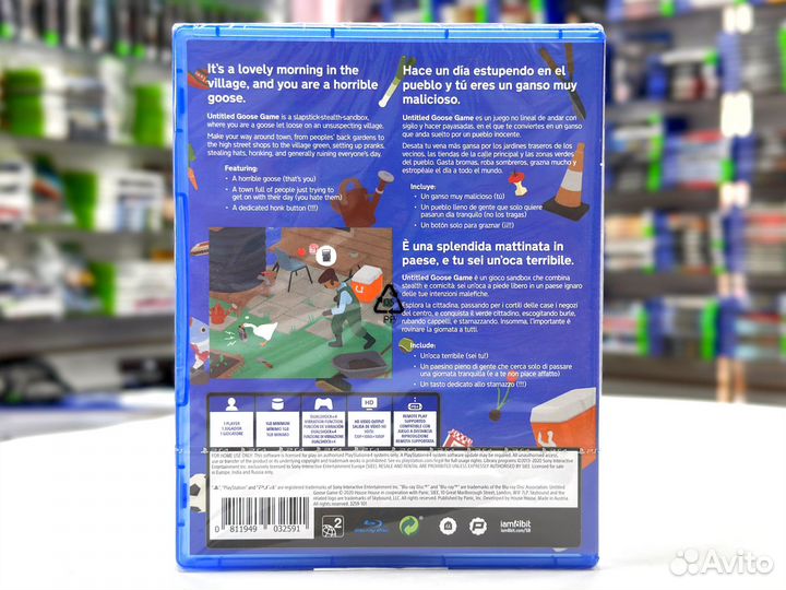 Untitled Goose Game (PS4) NEW