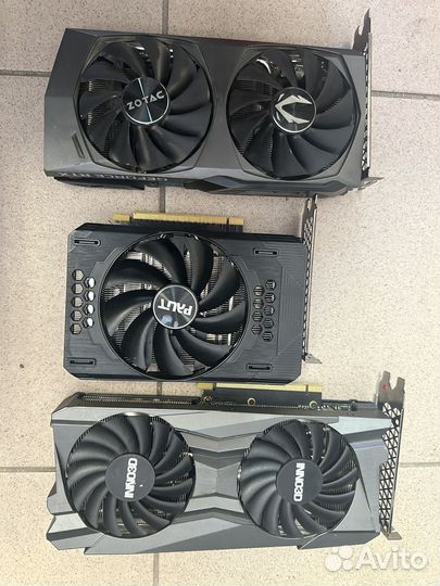 Видеокарта rtx 3060ti-не рабочие