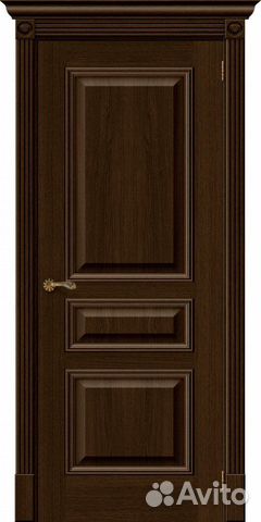 Межкомнатная дверь Классик-14, глухая, Golden Oak