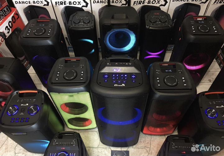 Блютуз колонки новые