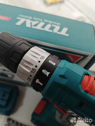 Новая Дрель-Шуруповерт Total Tidli1222