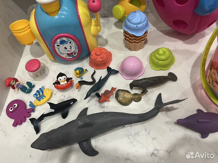 Пакет игрушек для ванны