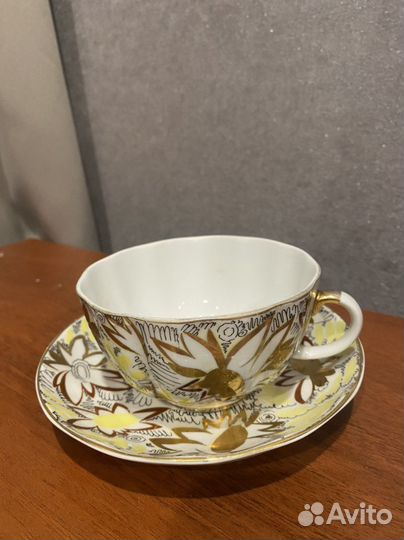 Чайная пара фарфор СССР