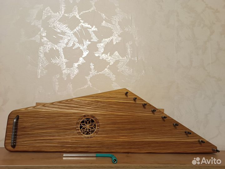 Гусли 9-ти струнные+ключ для настройки