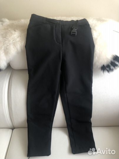 Брюки теплые для девочки (флис)