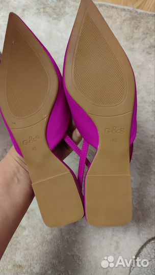 Мюли женские 40 размер