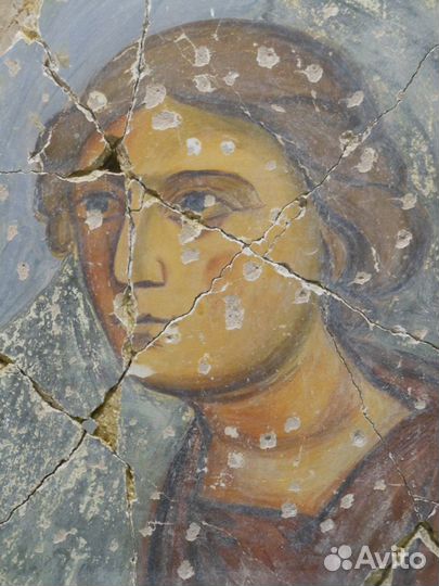 Икона Фреска копия древнерусской фрески 12 в