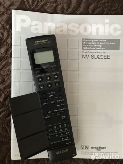 Panasonic NV-SD20 видео магнитофон