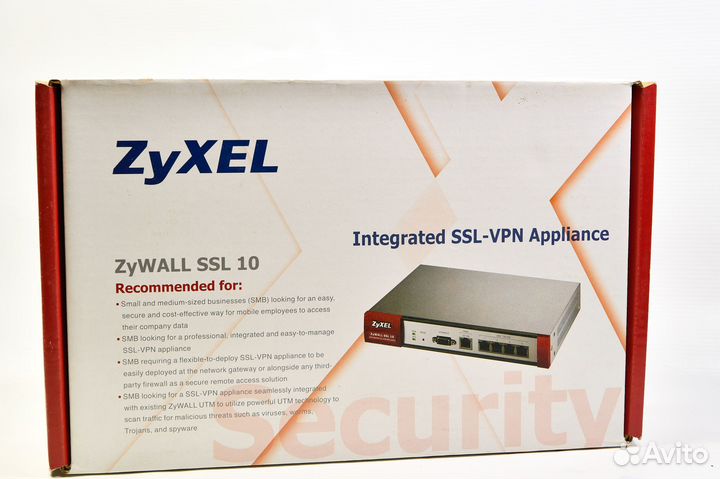 Zyxcel zywall SSL10