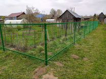 Забор для дома и дачи из сетки рабици