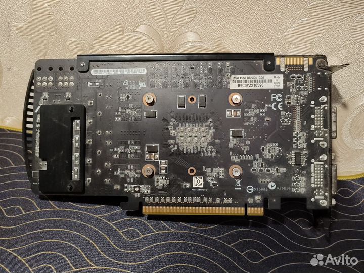 Видеокарта gtx 560