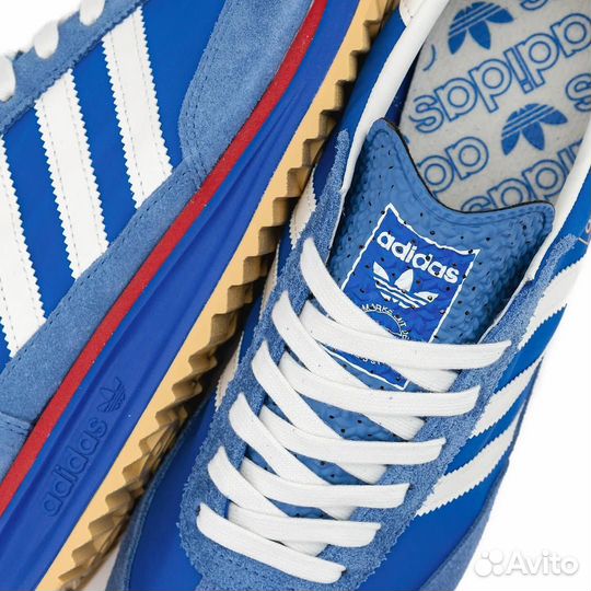 Кроссовки мужские синие adidas 72 sl streetboots
